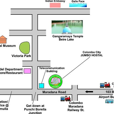 Colombo City Jumbo Backpackers Hostel ภายนอก รูปภาพ